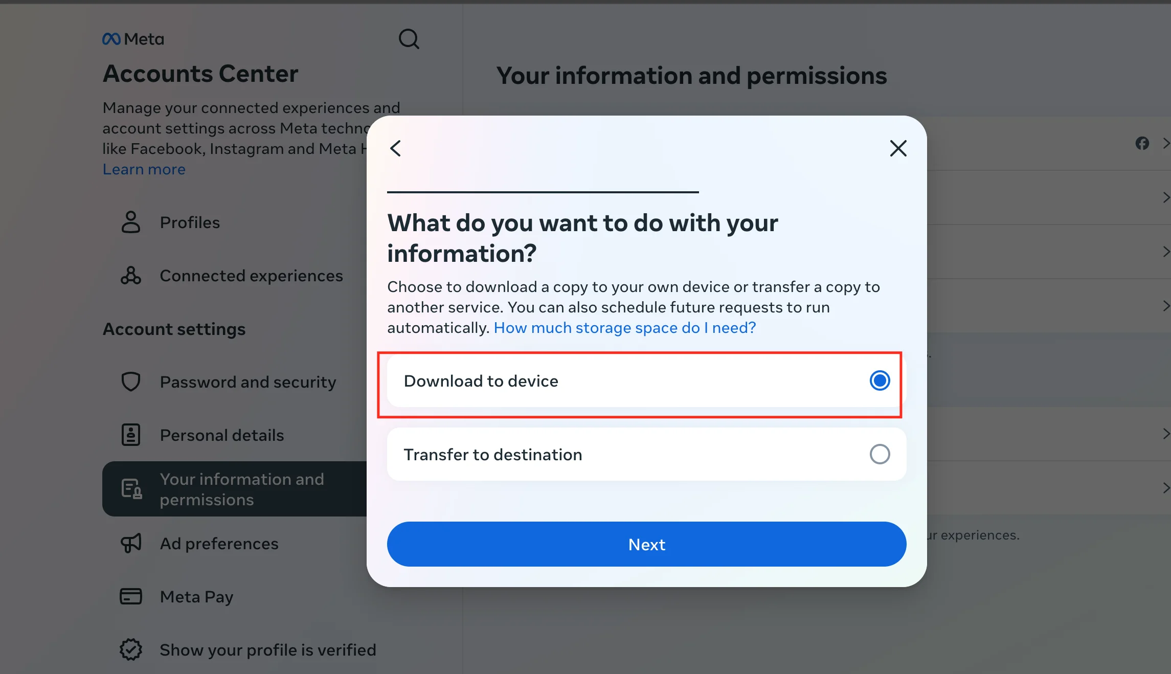 Step 6 - Download to device
